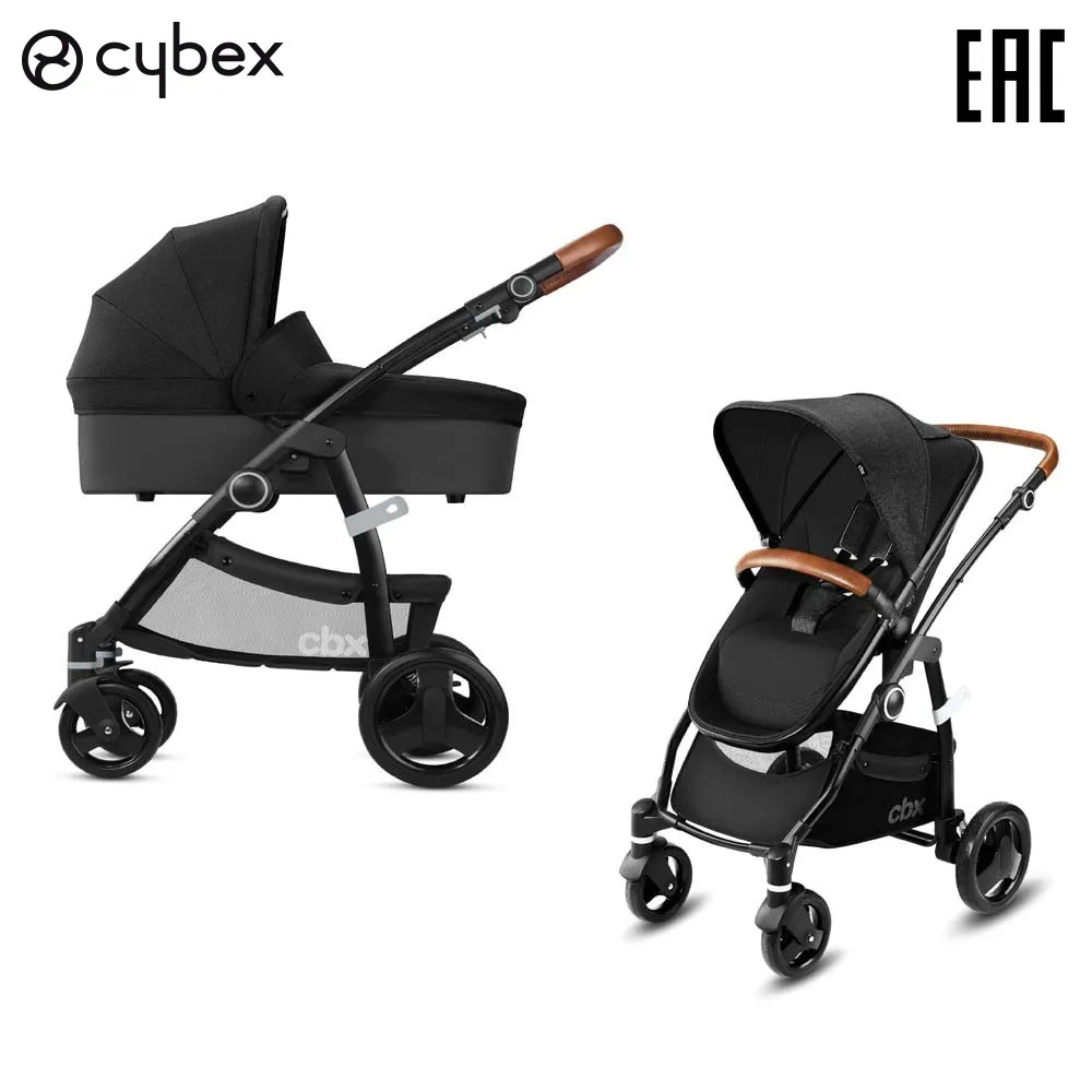 Детская коляска 2 в 1 CBX by Cybex Leotie Lux|Четырехколесная коляска| |