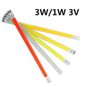 

SOLEDI 3W/1W High Brightness COB Chip Light Source Spotlight Floor Lights Eco-Friendly LED Panel Strip DIY 60x8mm