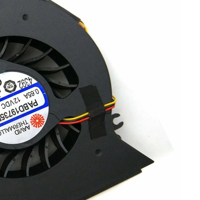 Laptop cooling fan for MSI GT72 GT72S GT72VR MS-1781 MS-1782 N292 N265 6QD 6RD 3Pin