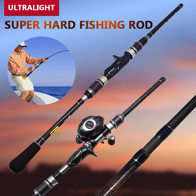 Морская Удочка Intercalation Angler Guide Eye Спорт на открытом воздухе 2,1 м черное углеродное озеро морская удочка море литье стержень