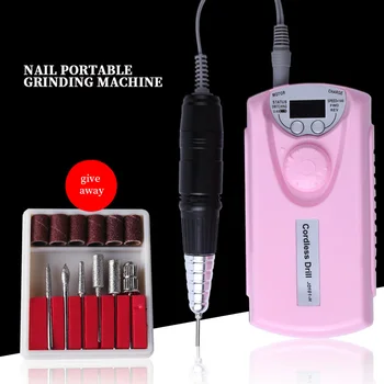 

30000RPM Rechargeable Portable Nail Drill Manicure Machine Pedicure Electric Cutter for Manicure Drill File Bits Nail Art Tools
