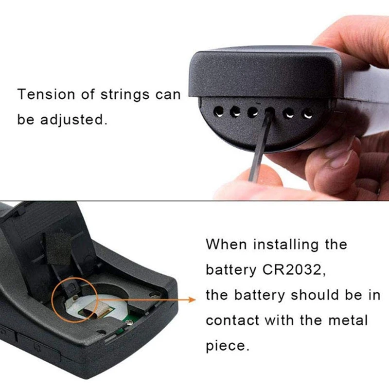  Guitar Chord Trainer Pocket Portable Guitar Portable Simulation Chord Trainer With Rotatable Screen - 4000249938499