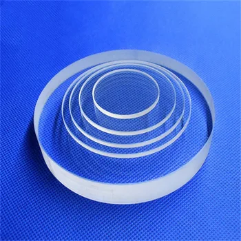 

Round clear quartz discs quartz plate OD10*5mm