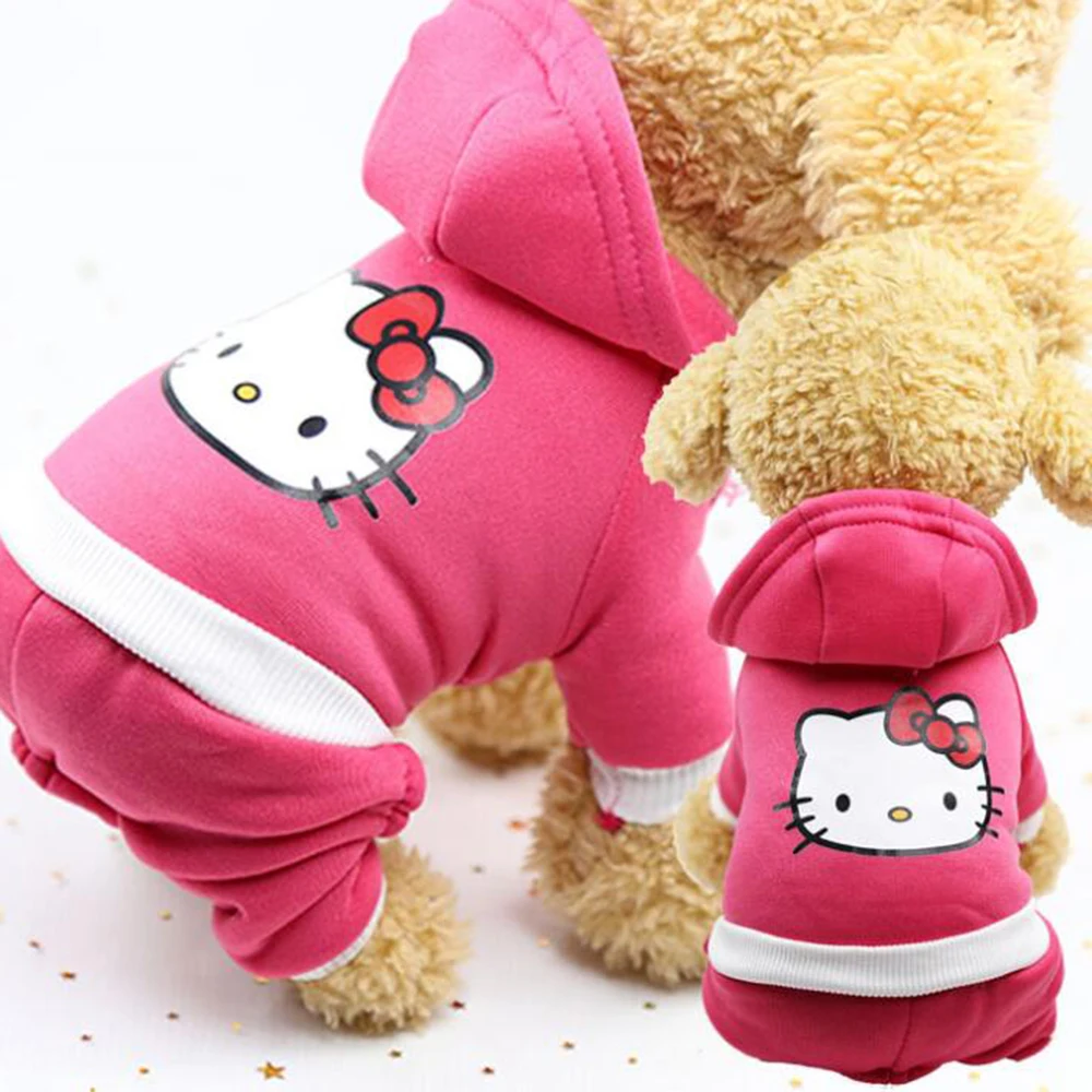 Зимние флисовые худи для домашних собак с 4 ножками Тоторо Капитан Америка Синий Монстр KT Косплей щенок четвероногий свитер Одежда
