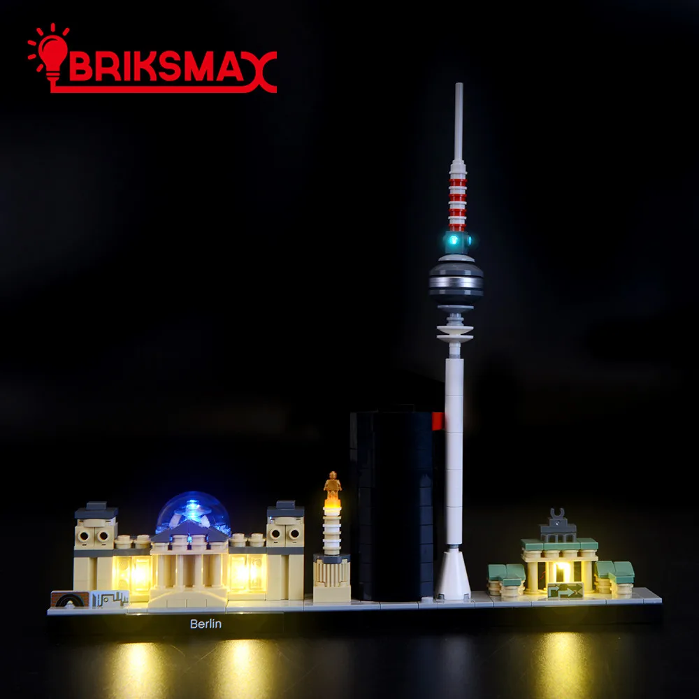 Комплект BriksMax со светодиодсветильник кой для архитектуры Берлина строительные