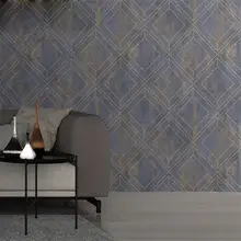 3D flocado relieve diamante geometría papel pintado vintage gran calidad TV Fondo sofá pared bar Café proyecto hotel tienda Decoración