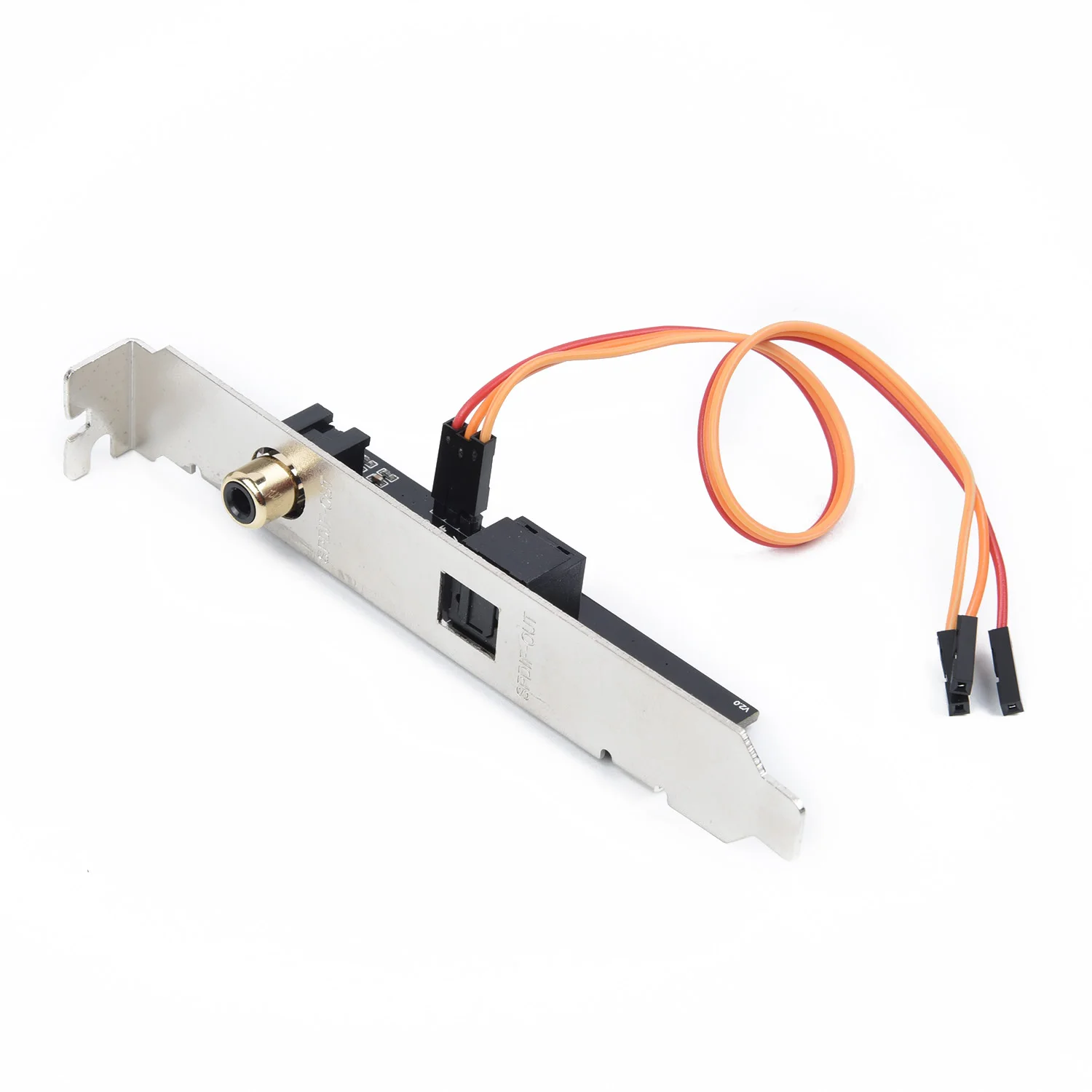 

daughter card fiber coaxial bezel Optical&RCA Out Plate Cable Bracket Cable For ASUS MSI Gigabyte Motherboard parts sound card