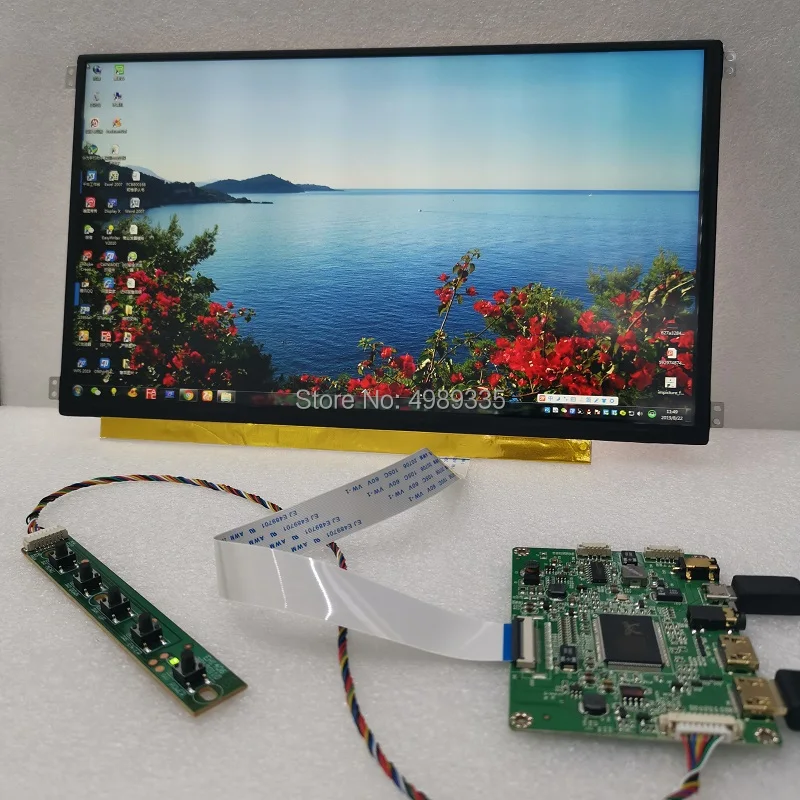 

Display Module Kit 11.6" IPS1920X1080 2-Channel HDMI 12V/usb5V Power Supply Optional