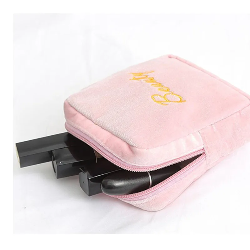 Girl Sanitary Napkin Bag Pouch Case Storage Bag Women Cosmetic Bags Organizer Ladies Makeup Bag Girls Tampon Holder Organizer