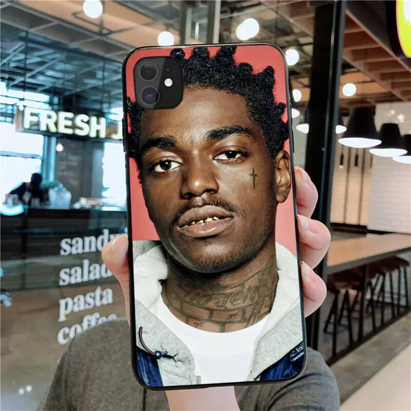 HPCHCJHM Kodak Black Rapper Phone Case Cover for iPhone 11 pro XS MAX 8 7 6 6S Plus X 5S SE 2020 XR case