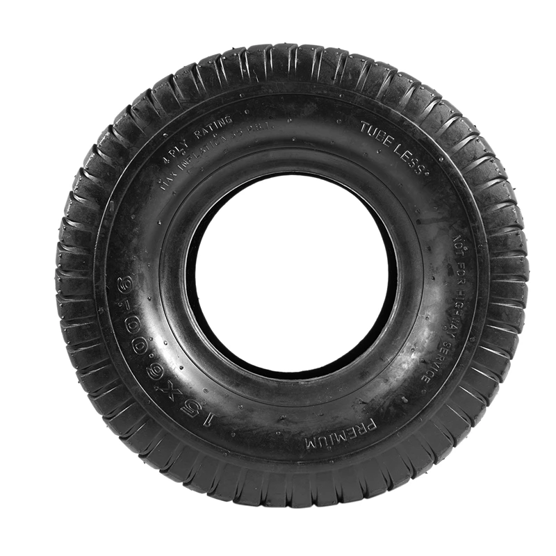 15X6. 00-6 шины для газона для трактора John Deere для езды на газоне и садовые шины, 4 слоя