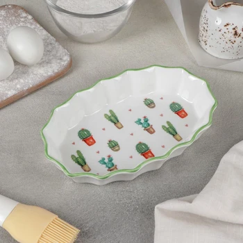 

Baking dish "Cactus", 20 × 12.5 × 3.5 cm