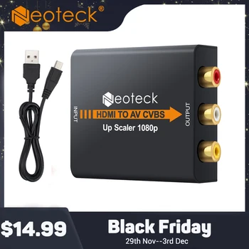 

Neoteck HDMI TO 3RCA AV CVBS Video Converter HDMI to 3RCA AV CVBS Video Sound Composite Converter For TV Blu Ray DVD Xbox PS3