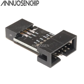 

5PCS 10PIN 10 Pin To Standard 6 Pin 6pin Adapter Board For ATMEL AVRISP USBASP STK500 Module