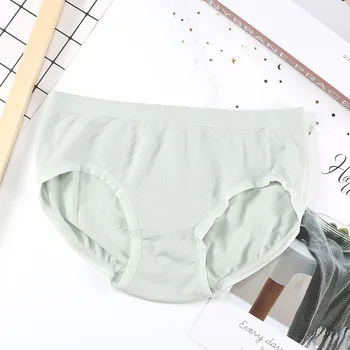 

Women's Shea Butter Toning Briefs Graphene Underpants Seamless Middle Waist Comfortable Buttock Briefs Panty