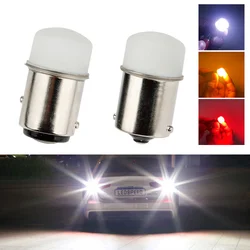 Feu de voiture universel P21/5W Led 1157, lumière haute luminosité, BAY15D 1156 P21W Ba15S, ampoule SMD, clignotant arrière, blanc de frein DC 12V 