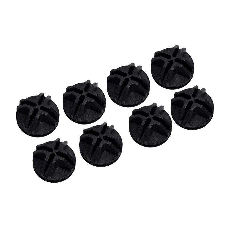 Wire Square Plastic Connectors For Modular Organizer Closet And Wire Grid Square Storage Shelving Unit plastic connectors Set Of 8