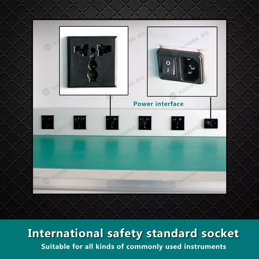  SS-019 Anti-static maintenance table Portable Aluminium Anti Static Work Table Mobile Repair Room
