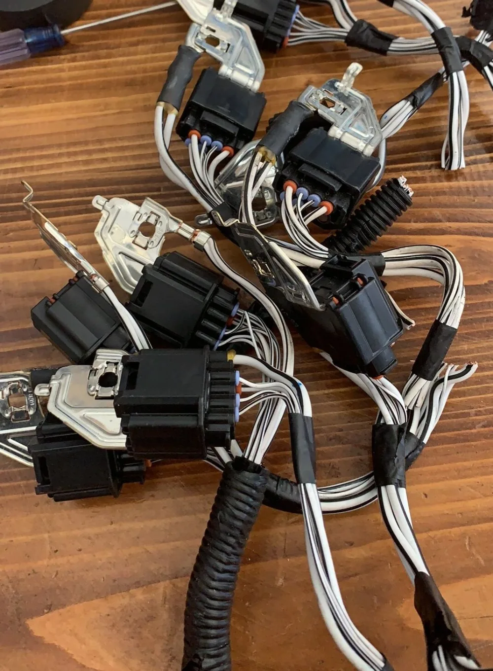 2 шт./лот автомобильные разъем для / разъем заземления 6pin 8pin для подъемных блоков 6P 8 82824-33750