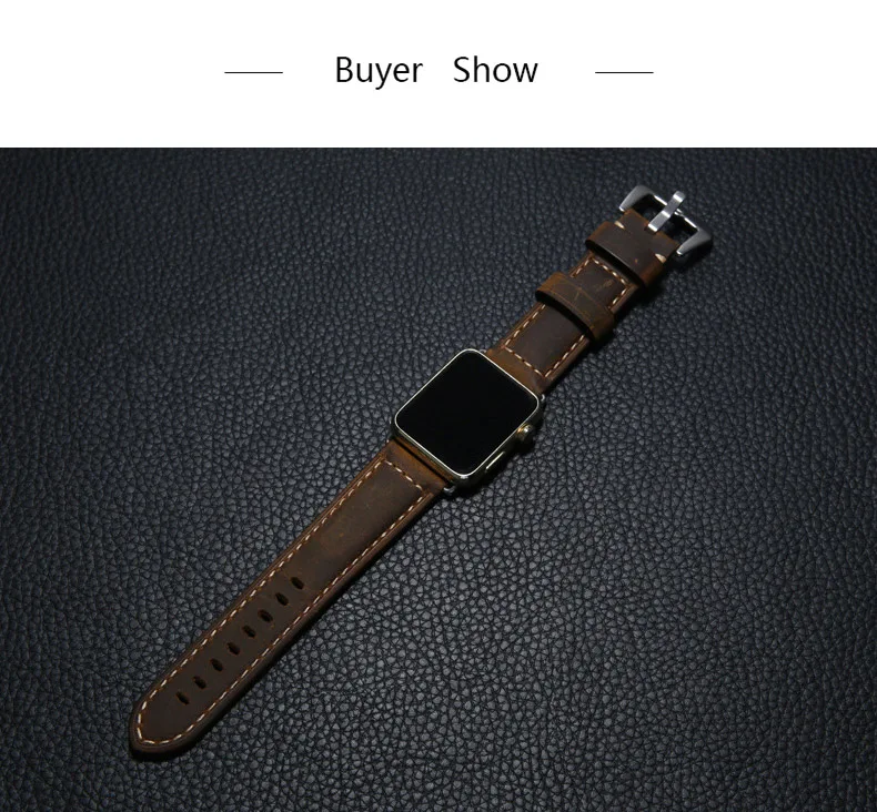 Из натуральной кожи петлевой ремешок для наручных часов Apple Watch, ремешок 42 мм 44 мм Apple Watch 4 5 38 мм 40 мм, для iwatch, версия 3, 2, 1, Correa, сменный Браслет