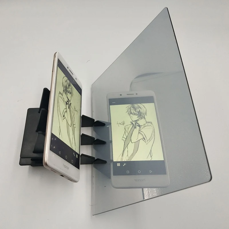 Optical Drawing Projector Tracing Board DIY Sketch Painting Table Desk Art Tools Specular Reflection Dimming Bracket Holder