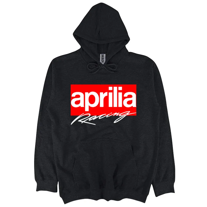 Мужская Осенняя толстовка с капюшоном, модные брендовые толстовки Aprilia Racing, облегающие хлопковые повседневные толстовки унисекс, уличная одежда в стиле хип-хоп, Базовый стиль