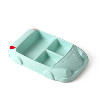 

Bamboo Fiber Children Plate Separate Car Tableware Baby Feeding Set Children Tableware Children Training Dinnerware