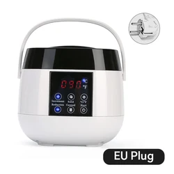 Smart LCD Display Wax Heater & Warmer for Hair Removal and Spa Treatments (White EU plug)