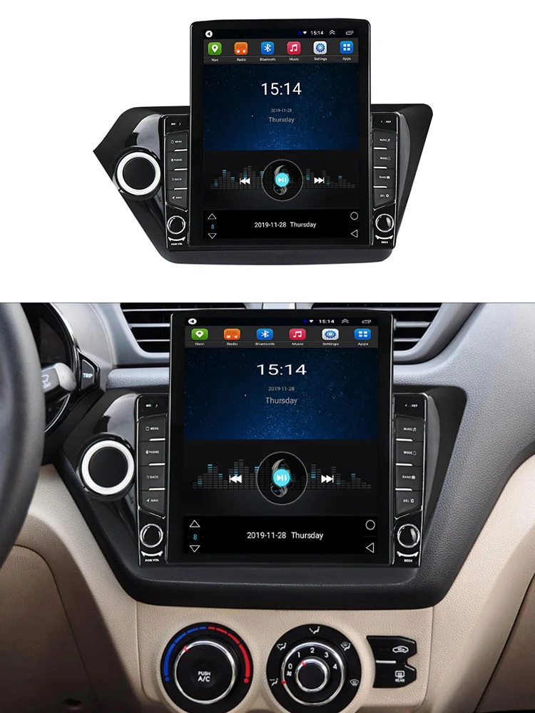 Автомобильный мультимедийный плеер 4G LTE DSP IPS 9 7 &quotAndroid 0 для KIA RIO 3 и 4 rio видео GPS