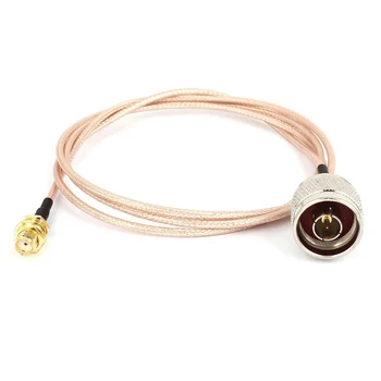 

Type N Male to SMA Female M/F Adapter RG316 Coaxial Cable Lead 3.3Feet