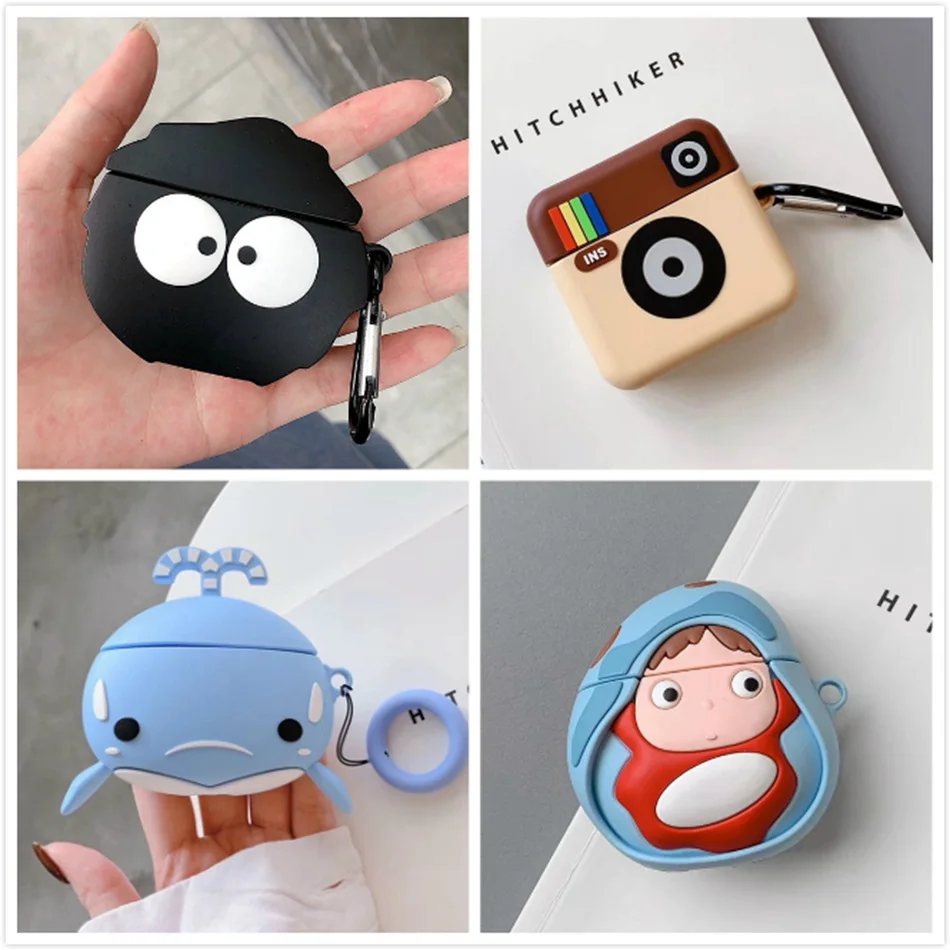 3D чехол для наушников для Airpods Pro, силиконовый чехол, милые девушки, Стич, Мультяшные наушники, чехол для Apple Air pods Pro 3, чехол s, брелок