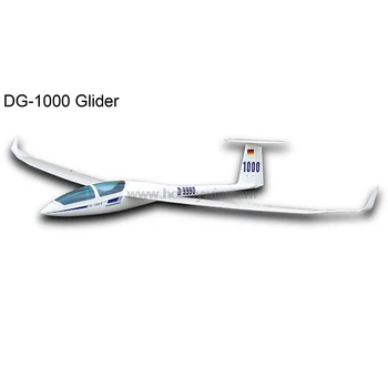 

DG1000 Slope Glider 2630mm Fiberglass Fuselage Balsa Wood Wings ARF RC Sailplane without electronic parts