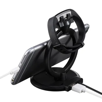 

2-in-1 Smart Watch Charging Holder Lightweight Phone Wristwatch Adapter Cellphone Stand
