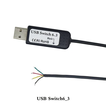 

DIY Switch Line USB Cable Can Connect 1/3/6PCS Different Pedals PR Sale