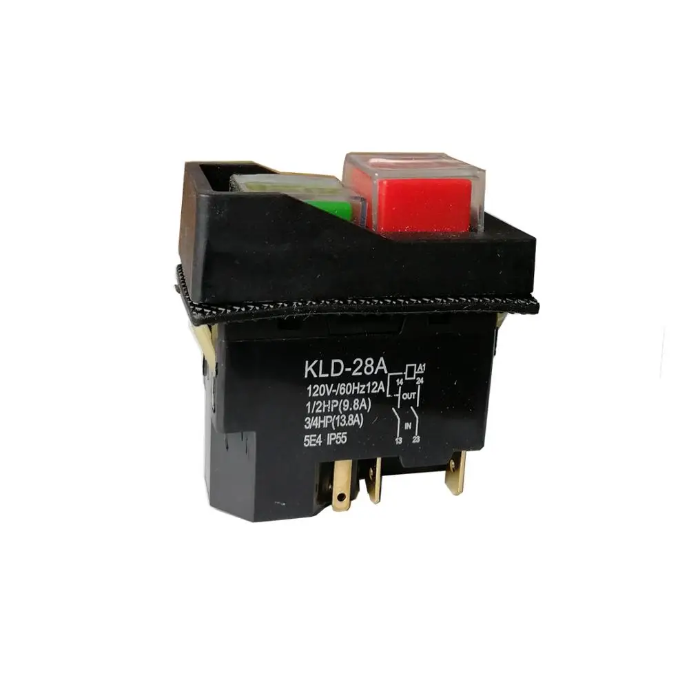 Interruptor de Botão Eletromagnético à Prova de Explosão Interruptor com Pinos Magnético à Prova d Água de 120v