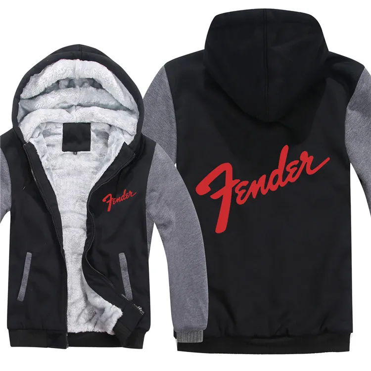 Fender толстовки мужские повседневные пальто шерсть лайнер куртка гитара Fender толстовки мужской пуловер - Цвет: as picture7