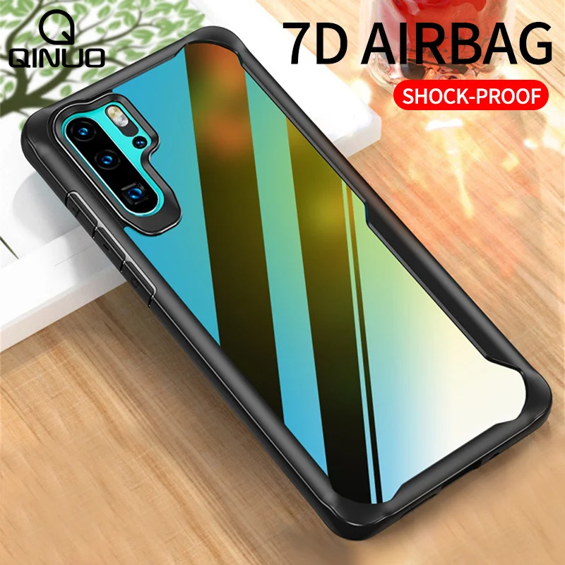 

Transparent Acrylic Case For Huawei P20 P30 Mate 10 20 Lite Pro Shockproof Clear Cover For Huawei Nova 2 3i 4 e Y5 Y6 Y7 Y9 2019