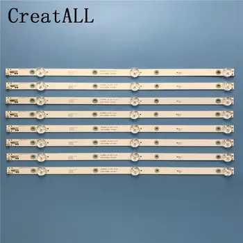 

8pcs LED Backlight strip 3 lamp for K430WDC1-A3 4708-K430WDC-A3113N11 A1113N11 L43E6800 43HFF5952/T3 43L1600C 43bdl4012n/62