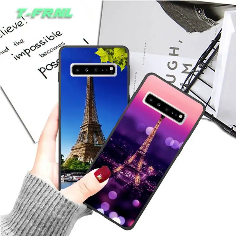 

Paris tower Phone Case luxury brand case for samsung galaxy S8 S9 S10e S20 PLUS J6 J600 cases cover
