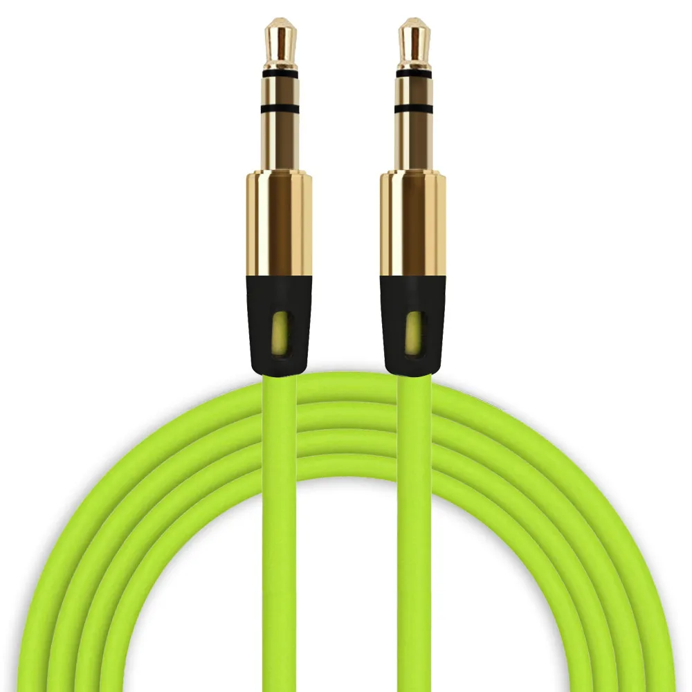 5 мм вспомогательный кабель аудио кабель папа-папа плоский кабель для входа внешнего сигнала плоский аудио Музыка Aux Шнур# RJ1
