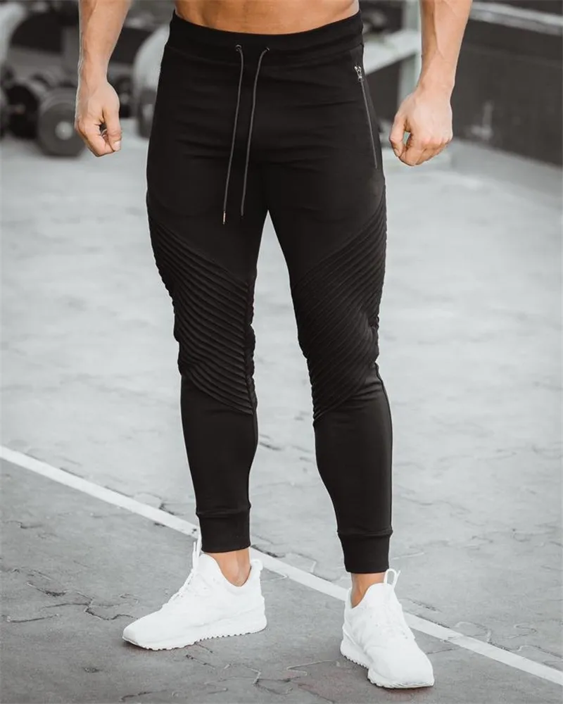Casual Fitness Trousers Men's Elastic 