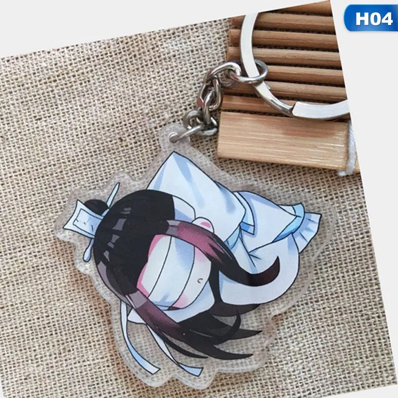 Горячая аниме Mo Dao Zu Shi брелок мультфильм Grand-Master of Demonic держатель мода культивация брелки ювелирные изделия Рождественский подарок