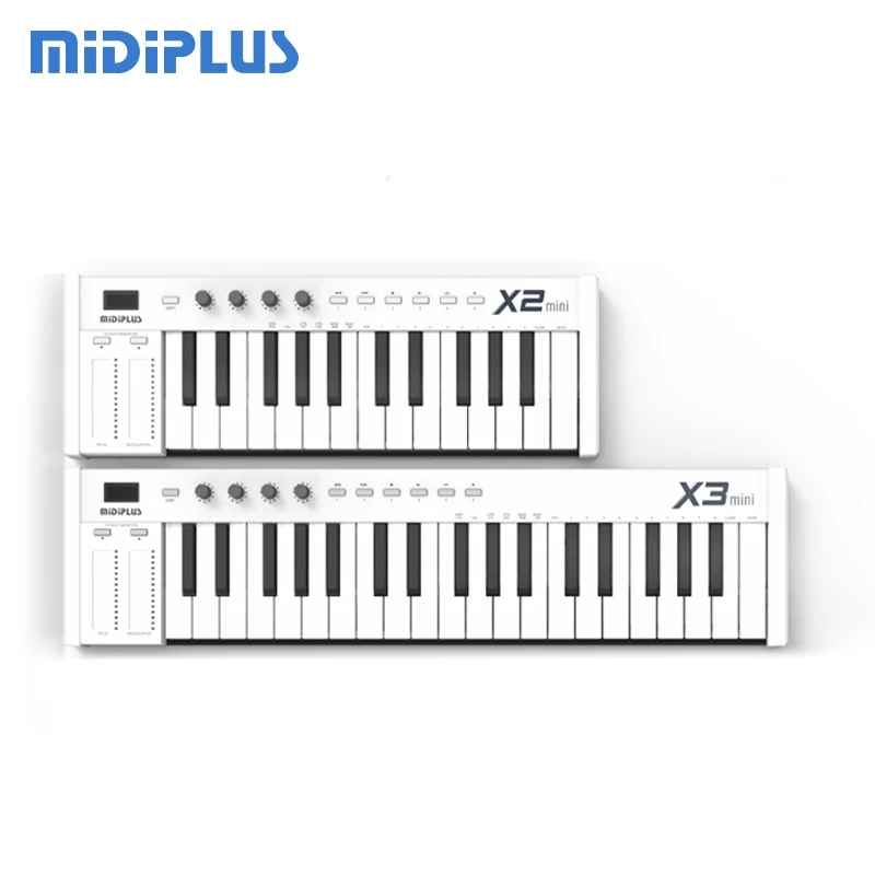 

MIDIPLUS MIDI Keyboard Controller X2/X3/X4/X6mini 25/37/49/61-Key USB Professional Musical instruments portable Keyboard
