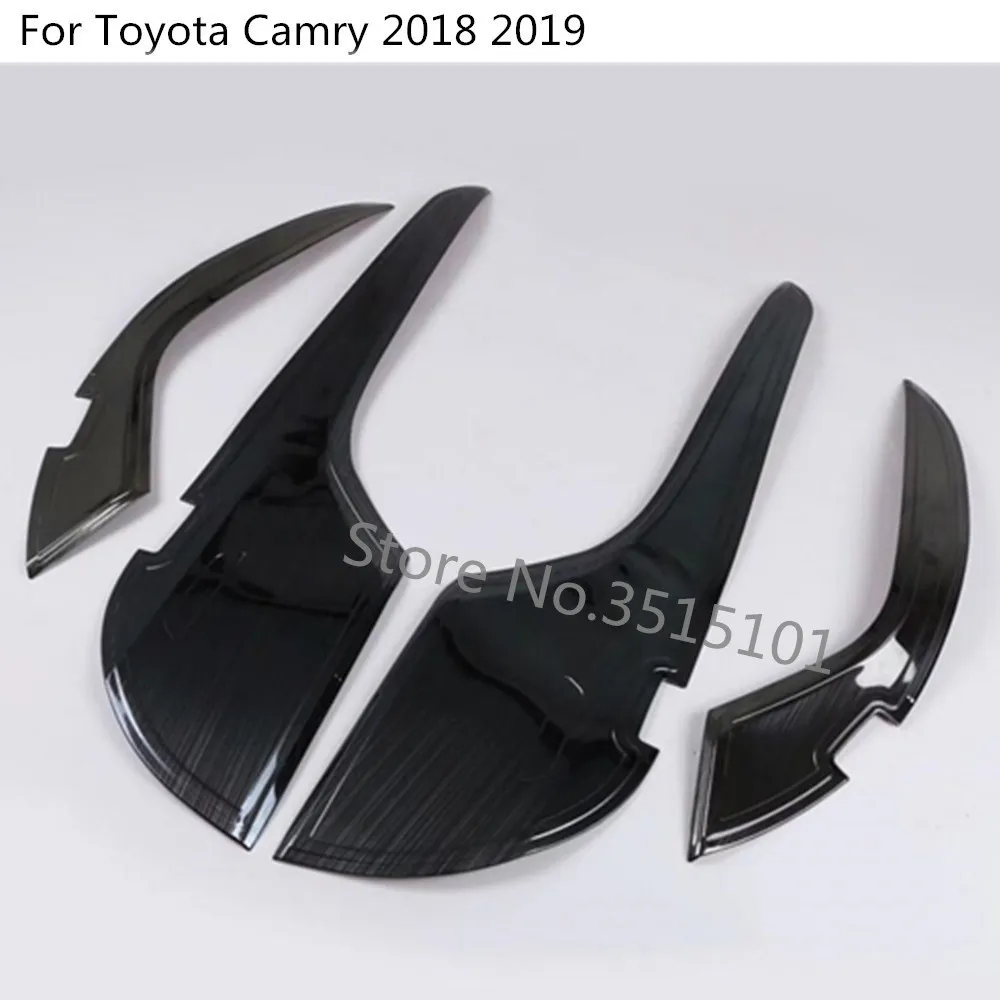 Для Toyota New Camry XV70 Автомобильная липучка Стайлинг крышка двери внутренний Противоскользящий мат Защитная крышка Рамка 4 шт