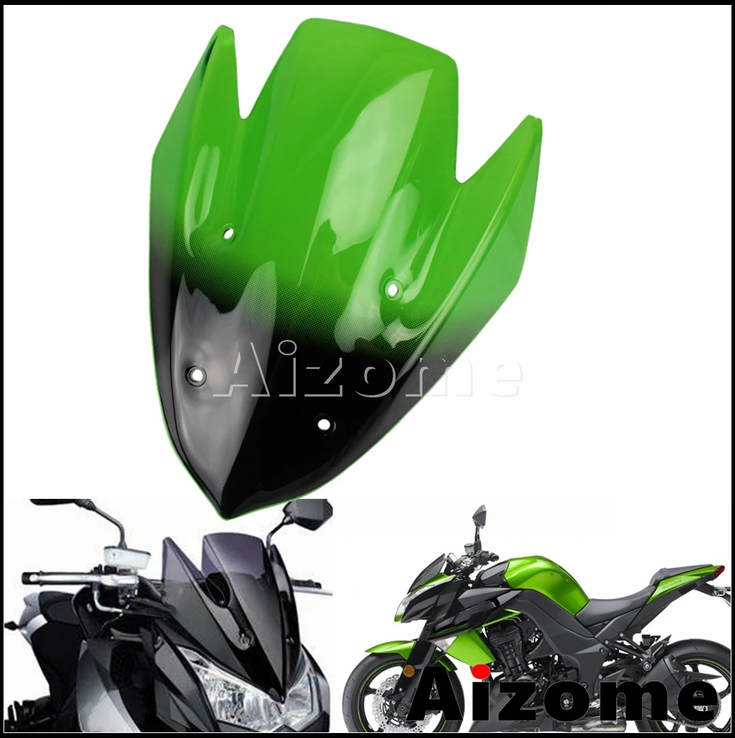 ABS Injection Windshield Windscreen For Kawasaki Z1000 2010-2013 ha
