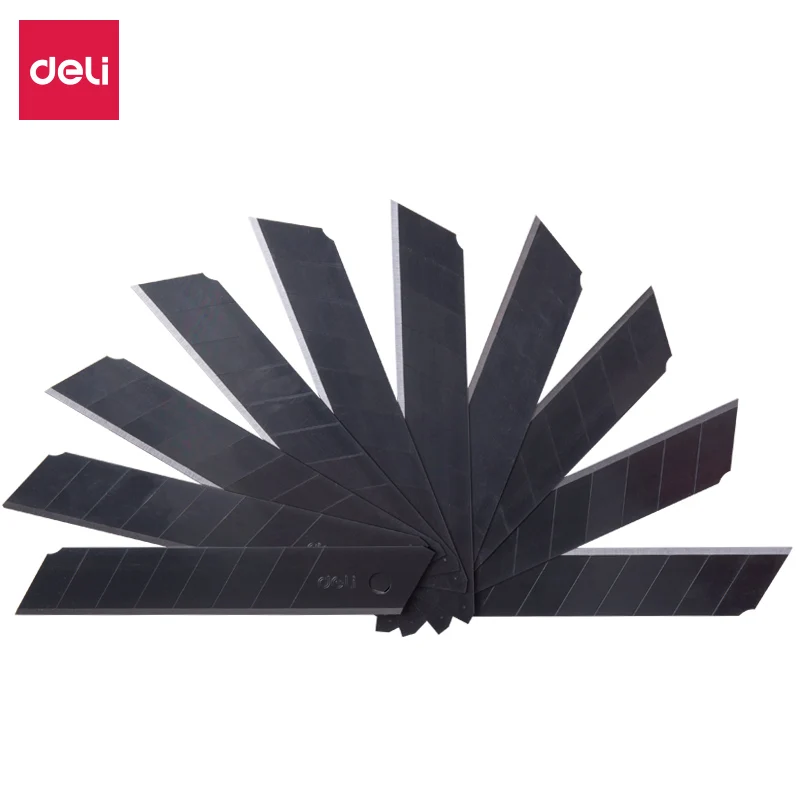 

DELI Cutter Blade Replacement for Ultility Cutting Knife SK5 Material Sharp Blade Refills Cutting Tools