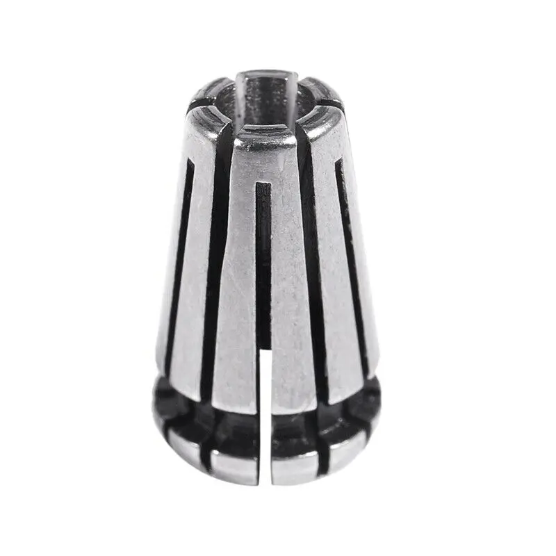 10 шт. серебряные ER8 патроны с упаковочной коробкой зажима подходит для ЧПУ фрезерный станок гравировальный токарный станок резак