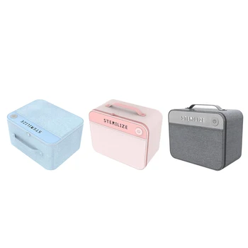 

UV Light Sanitizer Bag UVC Cleaner Disinfection Lamp Compact for Mobile Phone, Clothes, Glasses