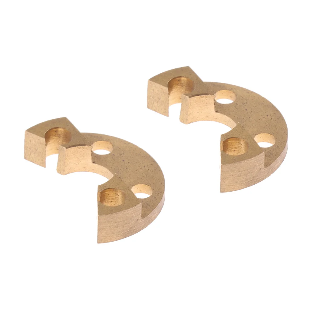 

2pcs Metal French Horn Trombone Rotor Stops for Brass Instrument