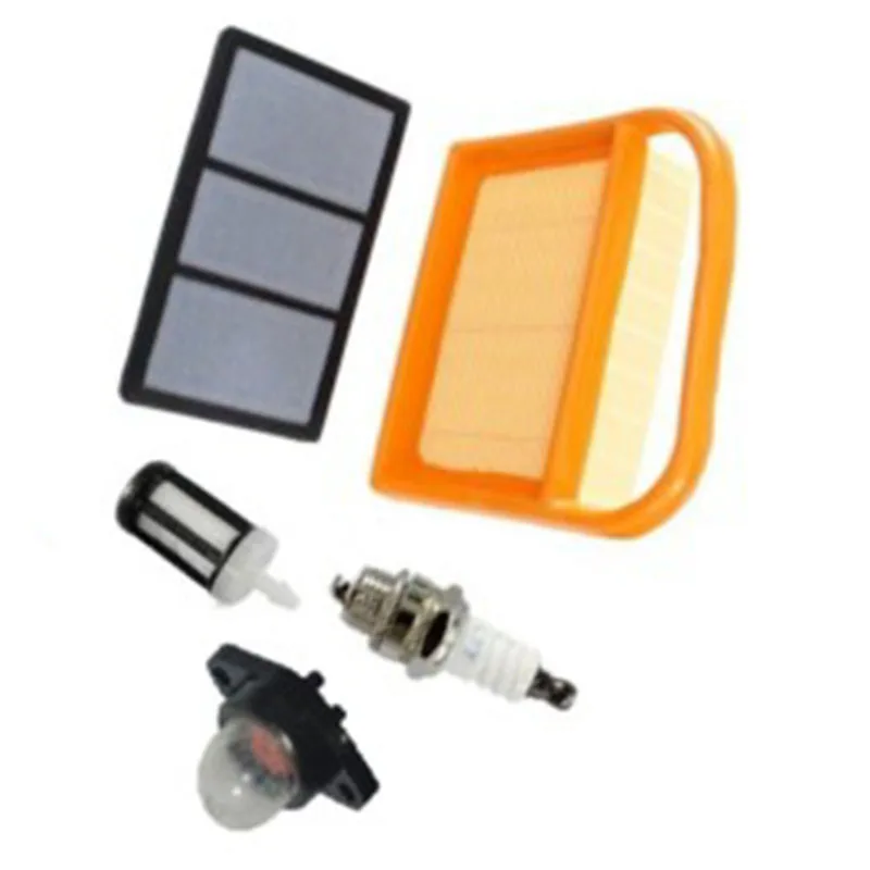

11pcs/set Air Filter Spark Plug Fuel Filter Primer Bulb Cylinder Head For Stihl Models: TS410 TS420-50mm